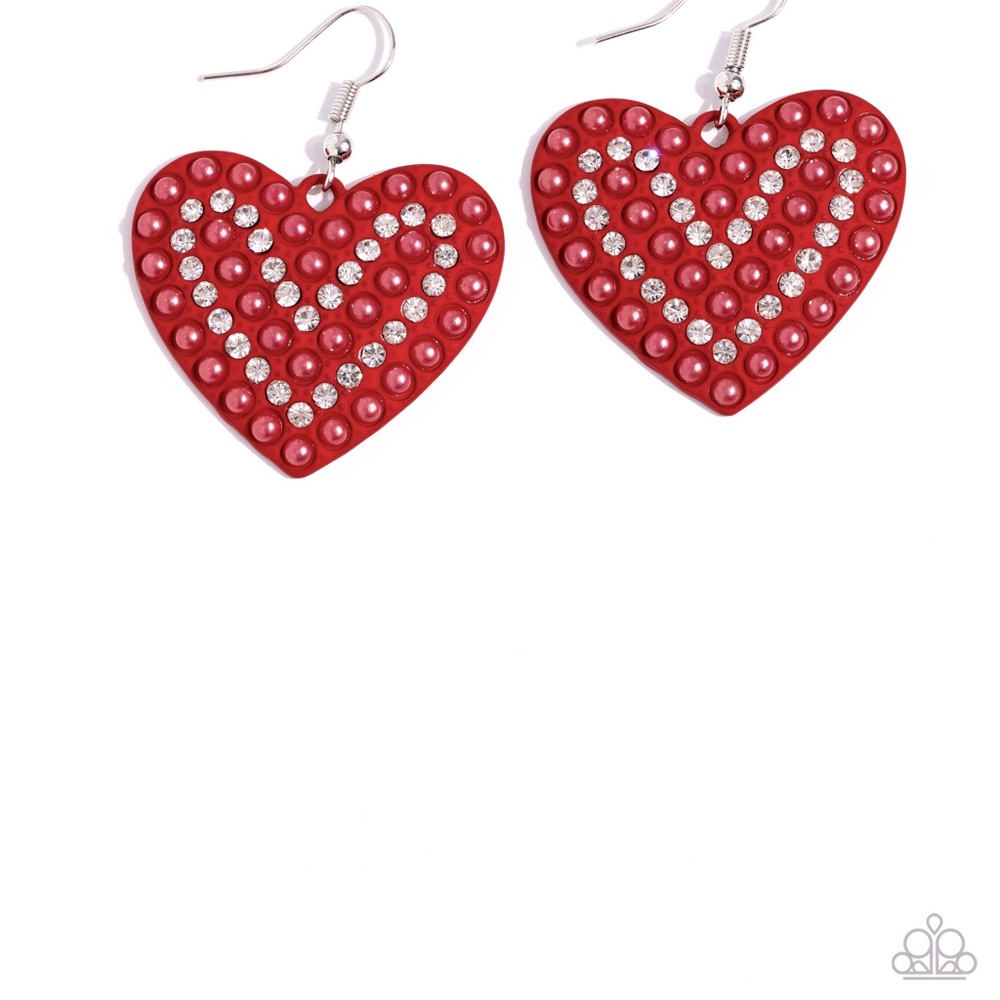 Heart shaped earrings